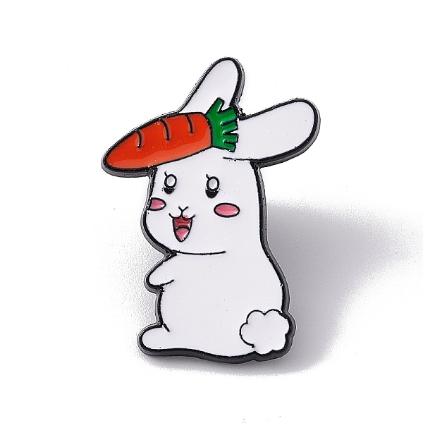 PandaHall Easter Theme Rabbit Enamel Pin, Electrophoresis Black Alloy Animal Brooch for Backpack Clothes, Carrot Pattern, 30.5x21x2mm...
PandaHall Easter Theme Rabbit Enamel Pin, Electrophoresis Black Alloy Animal Brooch for Backpack Clothes, Carrot Pattern, 30.5x21x2mm...