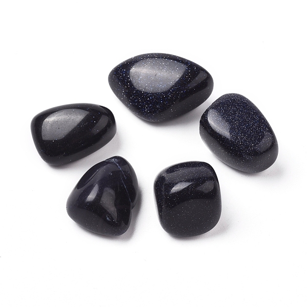 PandaHall Synthetic Blue Goldstone Beads, Tumbled Stone, Vase Filler Gems, No Hole/Undrilled, Nuggets, 20~35x13~23x8~22mm Blue Goldstone...
PandaHall Synthetic Blue Goldstone Beads, Tumbled Stone, Vase Filler Gems, No Hole/Undrilled, Nuggets, 20~35x13~23x8~22mm Blue Goldstone...