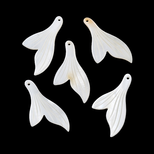 PandaHall Natural Freshwater Shell Pendants, Fish Tail Charms, Ghost White, 44~45x24.5x2~3mm, Hole: 1.6mm Freshwater Shell Fish
PandaHall Natural Freshwater Shell Pendants, Fish Tail Charms, Ghost White, 44~45x24.5x2~3mm, Hole: 1.6mm Freshwater Shell Fish