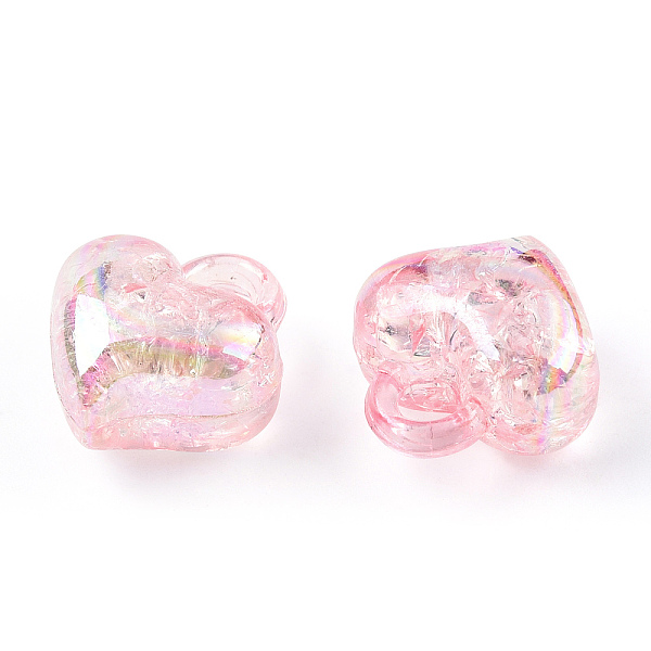 PandaHall Transparent Crackle Acrylic Pendants, AB Color, Heart, Pink, 15.5x15x10mm, Hole: 3.5mm, about 23400pcs/25000g Acrylic Heart Pink
PandaHall Transparent Crackle Acrylic Pendants, AB Color, Heart, Pink, 15.5x15x10mm, Hole: 3.5mm, about 23400pcs/25000g Acrylic Heart Pink