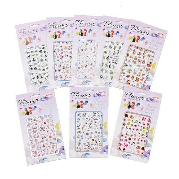 PandaHall Nail Art Stickers Decals, Self Adhesive, for Nail Tips Decorations, Mixed Patterns, 96x64mm Paper Multicolor
PandaHall Nail Art Stickers Decals, Self Adhesive, for Nail Tips Decorations, Mixed Patterns, 96x64mm Paper Multicolor