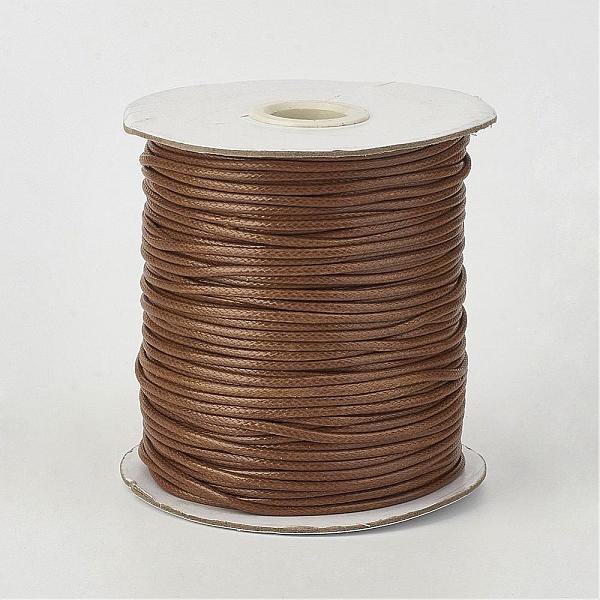 PandaHall Eco-Friendly Korean Waxed Polyester Cord, Camel, 3mm, about 41.01~41.56 Yards(37.5~38m)/Roll Waxed Polyester Cord Round Brown
PandaHall Eco-Friendly Korean Waxed Polyester Cord, Camel, 3mm, about 41.01~41.56 Yards(37.5~38m)/Roll Waxed Polyester Cord Round Brown