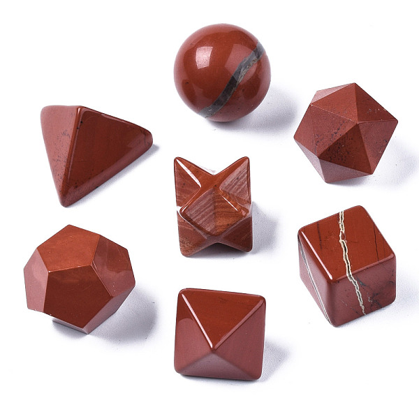 PandaHall Natural Red Jasper Beads, No Hole/Undrilled, Chakra Style, for Wire Wrapped Pendant Making, 3D Shape, Round & Cube & Triangle &...
PandaHall Natural Red Jasper Beads, No Hole/Undrilled, Chakra Style, for Wire Wrapped Pendant Making, 3D Shape, Round & Cube & Triangle &...