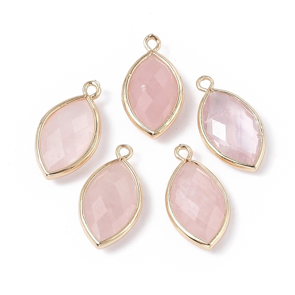 PandaHall Natural Rose Quartz Pendants, with Golden Plated Brass Findings, Faceted, Horse Eye, 21.5x11.5x3~5mm, Hole: 1.6mm Rose Quartz...
PandaHall Natural Rose Quartz Pendants, with Golden Plated Brass Findings, Faceted, Horse Eye, 21.5x11.5x3~5mm, Hole: 1.6mm Rose Quartz...