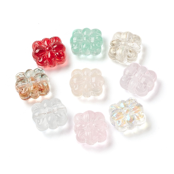 PandaHall Spray Painted Transparent Glass Beads, Cruciferous, Mixed Color, 15x14x7mm, Hole: 1.2mm Glass Flower Multicolor
PandaHall Spray Painted Transparent Glass Beads, Cruciferous, Mixed Color, 15x14x7mm, Hole: 1.2mm Glass Flower Multicolor