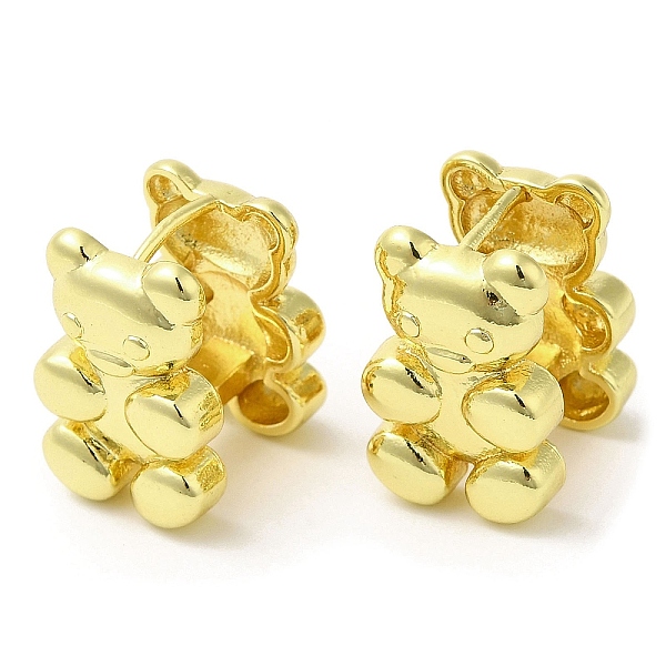 PandaHall Rack Plating Brass Bear Hoop Earrings for Women, Golden, 17.5x12x14mm Brass Bear
PandaHall Rack Plating Brass Bear Hoop Earrings for Women, Golden, 17.5x12x14mm Brass Bear