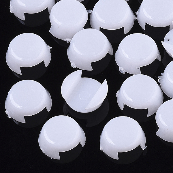 PandaHall Opaque AS Plastic Base Buckle Hair Findings, for Hair Tie Accessories Making, White, 7.5x9x3.5mm, about 10000pcs/bag Plastic White
PandaHall Opaque AS Plastic Base Buckle Hair Findings, for Hair Tie Accessories Making, White, 7.5x9x3.5mm, about 10000pcs/bag Plastic White