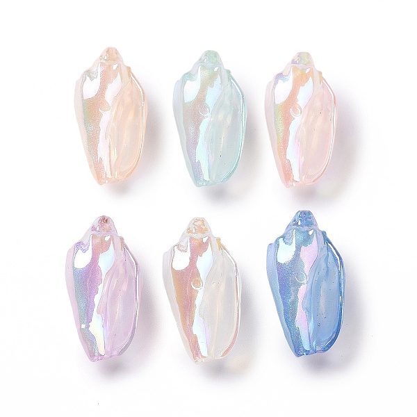 PandaHall UV Plating Rainbow Iridescent Acrylic Beads, Conch Shape, Mixed Color, 30x16x14mm, Hole: 1.7mm Acrylic Others Multicolor
PandaHall UV Plating Rainbow Iridescent Acrylic Beads, Conch Shape, Mixed Color, 30x16x14mm, Hole: 1.7mm Acrylic Others Multicolor