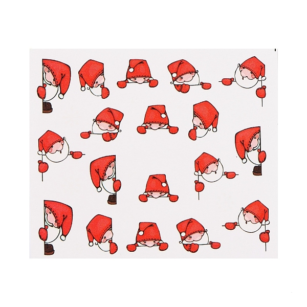PandaHall 3D Christmas Nail Stickers, Water Transfer Stickers Santa Claus Elk Tree Bell Sock Designs Sticker, for Xmas Winter Fingernails..., Red
PandaHall 3D Christmas Nail Stickers, Water Transfer Stickers Santa Claus Elk Tree Bell Sock Designs Sticker, for Xmas Winter Fingernails..., Red