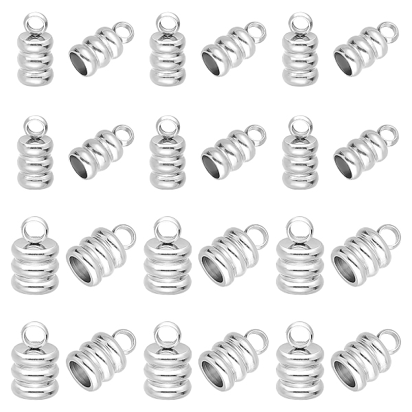 PandaHall DICOSMETIC 80Pcs 2 Size 201 Stainless Steel Cord Ends, End Caps, Column, Stainless Steel Color, 9x6mm, Inner Diameter: 4mm, 10x4mm...
PandaHall DICOSMETIC 80Pcs 2 Size 201 Stainless Steel Cord Ends, End Caps, Column, Stainless Steel Color, 9x6mm, Inner Diameter: 4mm, 10x4mm...