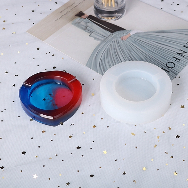 PandaHall Ashtray Silicone Molds, Resin Casting Molds, For UV Resin, Epoxy Resin Jewelry Making, Heart, White, 112x25mm, Inner Size...
PandaHall Ashtray Silicone Molds, Resin Casting Molds, For UV Resin, Epoxy Resin Jewelry Making, Heart, White, 112x25mm, Inner Size...