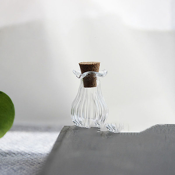 PandaHall Miniature Glass Bottles, with Cork Stoppers, Empty Wishing Bottles, for Dollhouse Accessories, Jewelry Making, Clear, 27x15mm...
PandaHall Miniature Glass Bottles, with Cork Stoppers, Empty Wishing Bottles, for Dollhouse Accessories, Jewelry Making, Clear, 27x15mm...