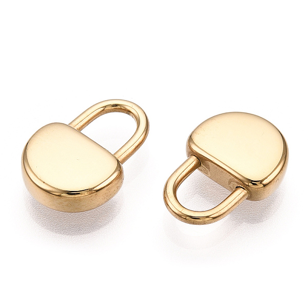 PandaHall 304 Stainless Steel Pendants, Manual Polishing, Padlock Charms, Real 14K Gold Plated, 15x10x3.5mm, Hole: 4x5mm 304 Stainless Steel...
PandaHall 304 Stainless Steel Pendants, Manual Polishing, Padlock Charms, Real 14K Gold Plated, 15x10x3.5mm, Hole: 4x5mm 304 Stainless Steel...
