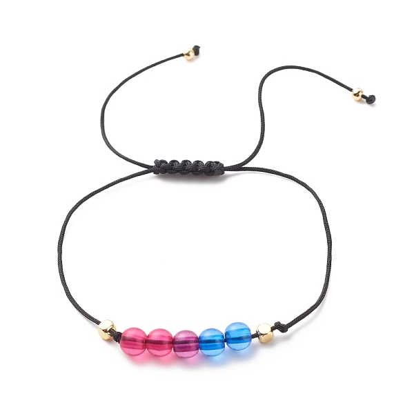 PandaHall Acrylic & Brass Braided Bead Bracelet, Nylon Cord Adjustable Bracelet for Women, Colorful, Inner Diameter: 3/4~3-3/8 inch...
PandaHall Acrylic & Brass Braided Bead Bracelet, Nylon Cord Adjustable Bracelet for Women, Colorful, Inner Diameter: 3/4~3-3/8 inch...