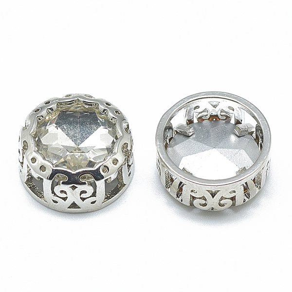 PandaHall Sew on Rhinestone, Glass Rhinestone, with Platinum Tone Brass Findings, Garments Accessories, Flat Round, Crystal, 12x6.5mm..., Clear
PandaHall Sew on Rhinestone, Glass Rhinestone, with Platinum Tone Brass Findings, Garments Accessories, Flat Round, Crystal, 12x6.5mm..., Clear