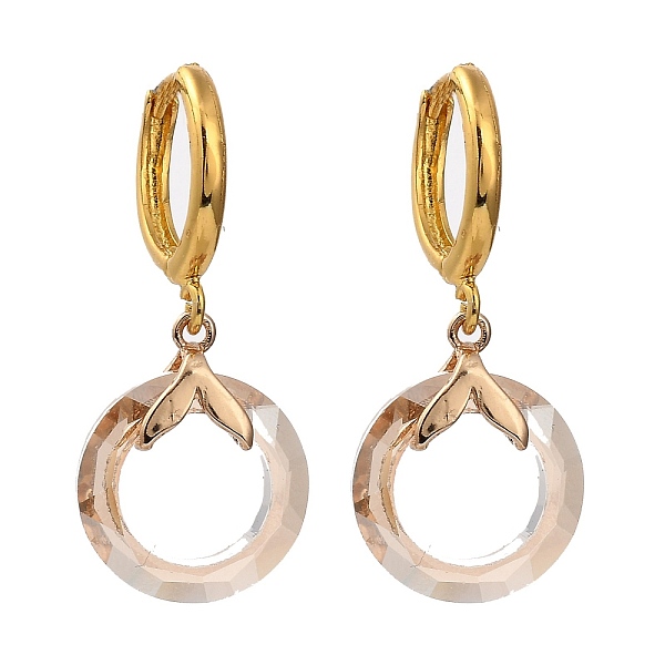 PandaHall Brass Huggie Hoop Earring, with Glass Pendants, Ring, Golden, Bisque, 31mm, Pin: 1mm Glass Ring Orange
PandaHall Brass Huggie Hoop Earring, with Glass Pendants, Ring, Golden, Bisque, 31mm, Pin: 1mm Glass Ring Orange