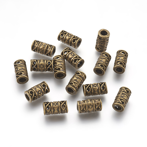 PandaHall Tibetan Style Alloy Beads, Column, Cadmium Free & Nickel Free & Lead Free, Antique Bronze, 12x6mm, Hole: 3.5mm Alloy Column
PandaHall Tibetan Style Alloy Beads, Column, Cadmium Free & Nickel Free & Lead Free, Antique Bronze, 12x6mm, Hole: 3.5mm Alloy Column