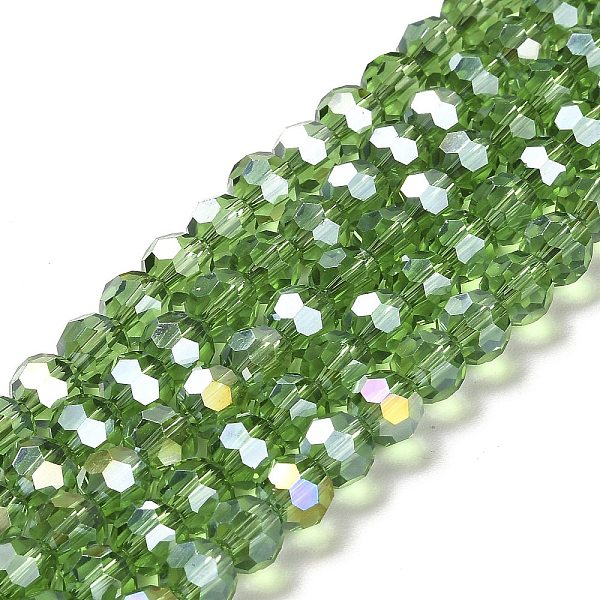 PandaHall Transparent Glass Beads, 32 Facets, AB Color Plated, Round, Green, 8x7~7.5mm, Hole: 1.5mm, about 66pcs/strand, 18.82''~19.06''...
PandaHall Transparent Glass Beads, 32 Facets, AB Color Plated, Round, Green, 8x7~7.5mm, Hole: 1.5mm, about 66pcs/strand, 18.82''~19.06''...