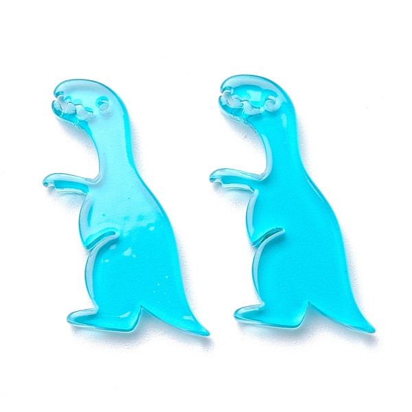 PandaHall Transparent Acrylic Pendants, Dinosaur, Deep Sky Blue, 27.5x20x2.5mm, Hole: 1.2mm Acrylic Dinosaur
PandaHall Transparent Acrylic Pendants, Dinosaur, Deep Sky Blue, 27.5x20x2.5mm, Hole: 1.2mm Acrylic Dinosaur