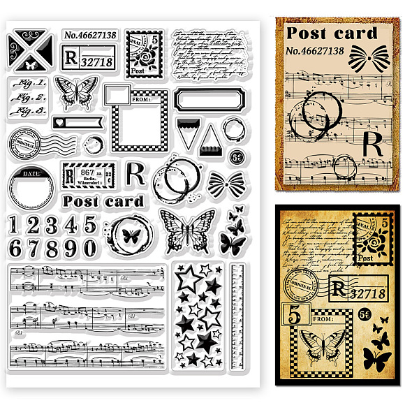 PandaHall Custom PVC Plastic Stamps, for DIY Scrapbooking, Photo Album Decorative, Cards Making, Stamp Sheets, Film Frame, Mixed Shapes...
PandaHall Custom PVC Plastic Stamps, for DIY Scrapbooking, Photo Album Decorative, Cards Making, Stamp Sheets, Film Frame, Mixed Shapes...