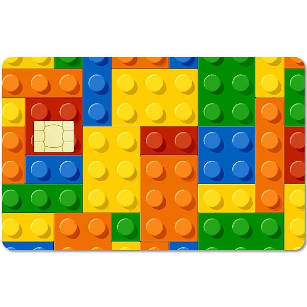 PandaHall PVC Plastic Waterproof Card Stickers, Self-adhesion Card Skin for Bank Card Decor, Rectangle, Building Block, 186.3x137.3mm...
PandaHall PVC Plastic Waterproof Card Stickers, Self-adhesion Card Skin for Bank Card Decor, Rectangle, Building Block, 186.3x137.3mm...