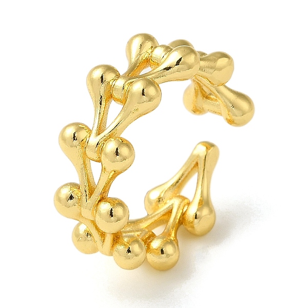 PandaHall Rack Plating Brass Open Cuff Rings for Women, Hollow Triangle, Real 18K Gold Plated, Inner Diameter: 17.8mm Brass Triangle
PandaHall Rack Plating Brass Open Cuff Rings for Women, Hollow Triangle, Real 18K Gold Plated, Inner Diameter: 17.8mm Brass Triangle