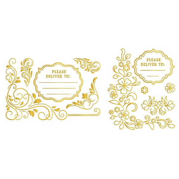 PandaHall Globleland 2Pcs 2 Style Custom Carbon Steel Hot Foil Plate Metal Dies, for DIY Scrapbooking Embossing, Photo Album Craft Making...
PandaHall Globleland 2Pcs 2 Style Custom Carbon Steel Hot Foil Plate Metal Dies, for DIY Scrapbooking Embossing, Photo Album Craft Making...