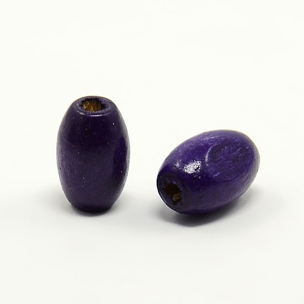 PandaHall Lead Free Natural Wood Beads, Oval, Nice for Children's Day Gift Making, Dyed, Blue Violet, Size: about 8mm wide, 12mm long, hole..., Purple
PandaHall Lead Free Natural Wood Beads, Oval, Nice for Children's Day Gift Making, Dyed, Blue Violet, Size: about 8mm wide, 12mm long, hole..., Purple