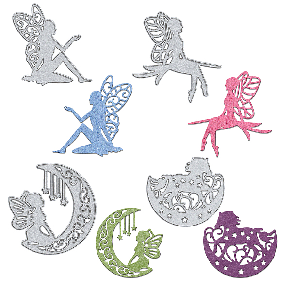 PandaHall Carbon Steel Cutting Dies Stencils, for DIY Scrapbooking/Photo Album, Decorative Embossing DIY Paper Card, Fairy, Matte Platinum...
PandaHall Carbon Steel Cutting Dies Stencils, for DIY Scrapbooking/Photo Album, Decorative Embossing DIY Paper Card, Fairy, Matte Platinum...