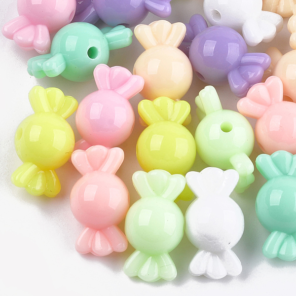 PandaHall Acrylic Beads, Candy, Mixed Color, 21.5x11.5x11.5mm, Hole: 2mm, about 600pcs/500g Acrylic Candy Multicolor
PandaHall Acrylic Beads, Candy, Mixed Color, 21.5x11.5x11.5mm, Hole: 2mm, about 600pcs/500g Acrylic Candy Multicolor