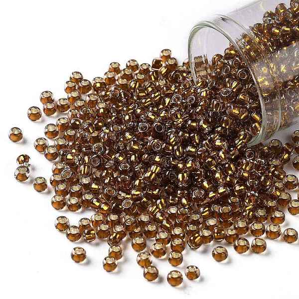 PandaHall TOHO Round Seed Beads, Japanese Seed Beads, (2156S) Silver Lined Honey Amber, 8/0, 3mm, Hole: 1mm, about 10000pcs/pound Glass..., Brown
PandaHall TOHO Round Seed Beads, Japanese Seed Beads, (2156S) Silver Lined Honey Amber, 8/0, 3mm, Hole: 1mm, about 10000pcs/pound Glass..., Brown