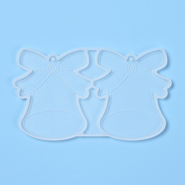 PandaHall Christmas Themed DIY Pendant Silicone Molds, Resin Casting Molds, Clay Craft Mold Tools, Christmas Bell, White, 60x103x3.5mm, Hole...
PandaHall Christmas Themed DIY Pendant Silicone Molds, Resin Casting Molds, Clay Craft Mold Tools, Christmas Bell, White, 60x103x3.5mm, Hole...