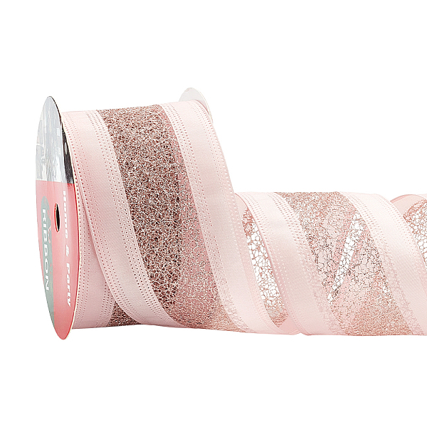PandaHall FINGERINSPIRE 10 Yards Pink Wired Ribbon 2-5/8" Sparkling Glitter Mesh Ribbon Satin Ribbon with Glitter Mesh Glitter Hot Stamping...
PandaHall FINGERINSPIRE 10 Yards Pink Wired Ribbon 2-5/8" Sparkling Glitter Mesh Ribbon Satin Ribbon with Glitter Mesh Glitter Hot Stamping...