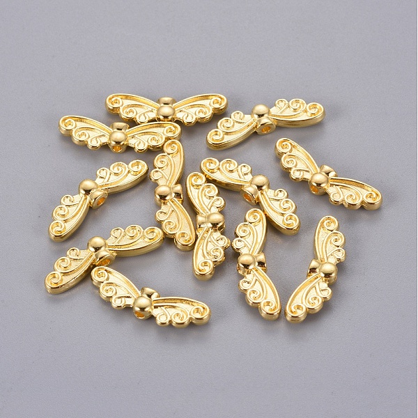 PandaHall Tibetan Style Alloy Beads, Lead Free & Cadmium Free, Golden Color, Butterfly, 22x7mm, Hole: 1mm Alloy Butterfly
PandaHall Tibetan Style Alloy Beads, Lead Free & Cadmium Free, Golden Color, Butterfly, 22x7mm, Hole: 1mm Alloy Butterfly