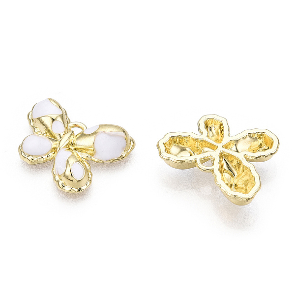 PandaHall Alloy Enamel Pendants, Lead Free & Cadmium Free, Light Gold, Butterfly Charm, White, 15.5x19x4mm, Hole: 1.6mm Alloy+Enamel...
PandaHall Alloy Enamel Pendants, Lead Free & Cadmium Free, Light Gold, Butterfly Charm, White, 15.5x19x4mm, Hole: 1.6mm Alloy+Enamel...