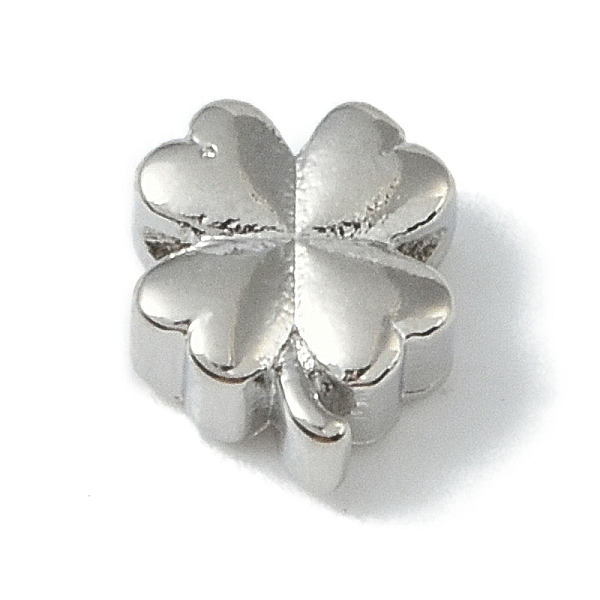 PandaHall Rack Plating Brass Beads, Long-Lasting Plated, Lead Free & Cadmium Free, Clover, Platinum, 10x8.5x4.5mm, Hole: 2mm Brass Clover
PandaHall Rack Plating Brass Beads, Long-Lasting Plated, Lead Free & Cadmium Free, Clover, Platinum, 10x8.5x4.5mm, Hole: 2mm Brass Clover