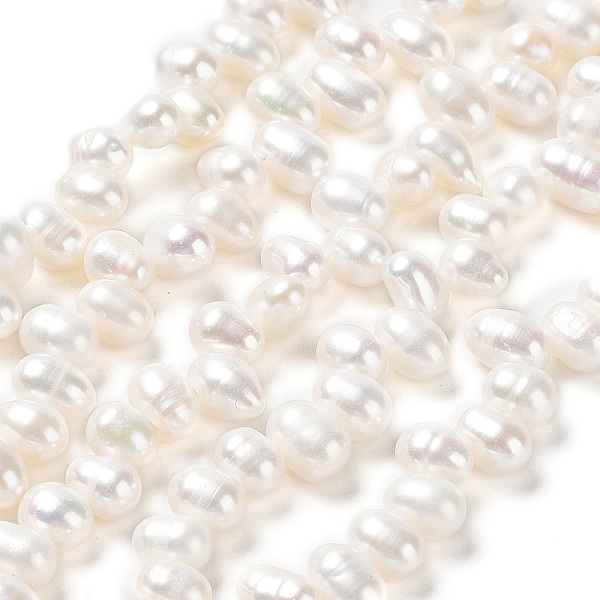 PandaHall Natural Cultured Freshwater Pearl Beads Strands, Grade 5A, Rice, Seashell Color, 7~8x4~5mm, Hole: 0.5mm, about 70pcs/strand...
PandaHall Natural Cultured Freshwater Pearl Beads Strands, Grade 5A, Rice, Seashell Color, 7~8x4~5mm, Hole: 0.5mm, about 70pcs/strand...