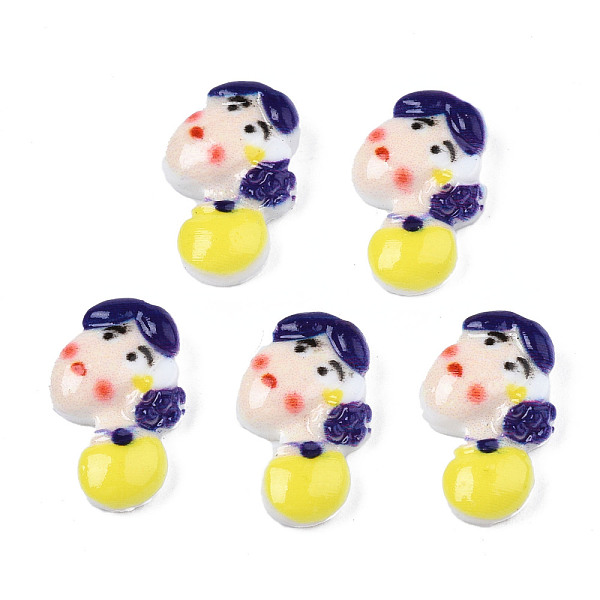 PandaHall Spray Painted Opaque Resin Cabochons, Woman, Yellow, 12x7.5x3mm Resin Human Yellow
PandaHall Spray Painted Opaque Resin Cabochons, Woman, Yellow, 12x7.5x3mm Resin Human Yellow