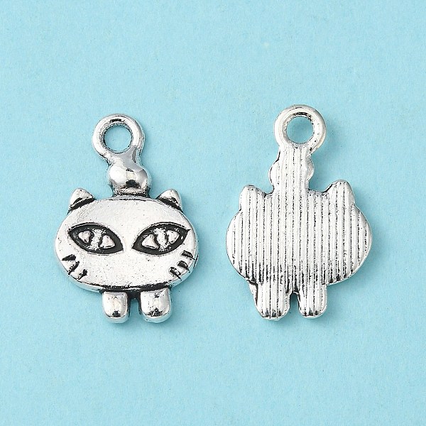 PandaHall Tibetan Style Alloy Pendants, Cadmium Free & Nickel Free & Lead Free, Cat Head Shape, Antique Silver, 18.5x12.5x2mm, Hole: 3mm...
PandaHall Tibetan Style Alloy Pendants, Cadmium Free & Nickel Free & Lead Free, Cat Head Shape, Antique Silver, 18.5x12.5x2mm, Hole: 3mm...