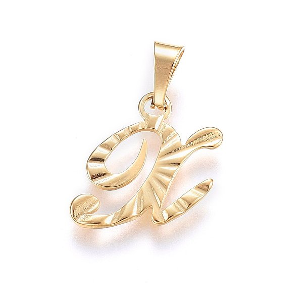 PandaHall 304 Stainless Steel Pendants, Letter, Golden, Letter.X, 14x15x1mm, Hole: 6x3mm 304 Stainless Steel Letter X
PandaHall 304 Stainless Steel Pendants, Letter, Golden, Letter.X, 14x15x1mm, Hole: 6x3mm 304 Stainless Steel Letter X
