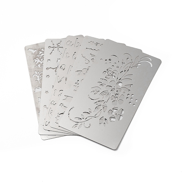PandaHall Stainless Steel Cutting Dies Stencils, for DIY Scrapbooking/Photo Album, Decorative Embossing DIY Paper Card, Mixed Patterns...
PandaHall Stainless Steel Cutting Dies Stencils, for DIY Scrapbooking/Photo Album, Decorative Embossing DIY Paper Card, Mixed Patterns...
