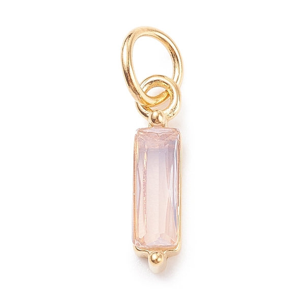 PandaHall 304 Stainless Steel Cubic Zirconia Pendants, Rectangle, Golden, Light Salmon, 17x4x4mm, Hole: 5mm Stainless Steel+Cubic Zirconia...
PandaHall 304 Stainless Steel Cubic Zirconia Pendants, Rectangle, Golden, Light Salmon, 17x4x4mm, Hole: 5mm Stainless Steel+Cubic Zirconia...