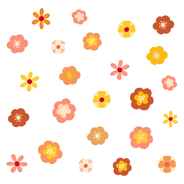 PandaHall PVC Wall Stickers, Wall Decoration, Flower Pattern, 980x380mm Plastic Flower
PandaHall PVC Wall Stickers, Wall Decoration, Flower Pattern, 980x380mm Plastic Flower