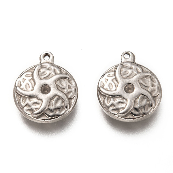 PandaHall 201 Stainless Steel Pendant Rhinestone Settings, Flat Round with Windmill, Stainless Steel Color, Fit for 2mm Rhinestone...
PandaHall 201 Stainless Steel Pendant Rhinestone Settings, Flat Round with Windmill, Stainless Steel Color, Fit for 2mm Rhinestone...