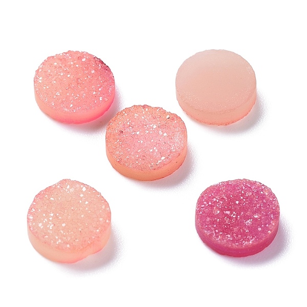 PandaHall Natural Druzy Agate Cabochons, Dyed, Flat Round, Hot Pink, 10x3mm Druzy Agate Flat Round
PandaHall Natural Druzy Agate Cabochons, Dyed, Flat Round, Hot Pink, 10x3mm Druzy Agate Flat Round