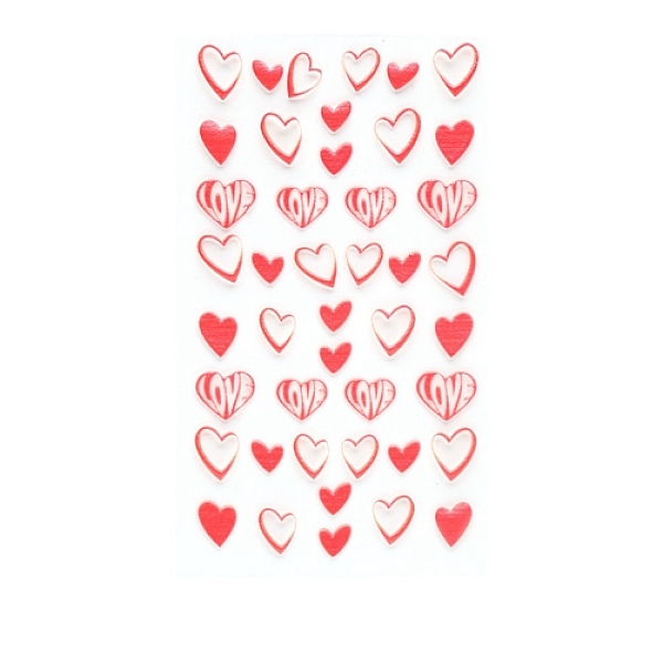 PandaHall Valentine's Day 5D Love Nail Art Sticker Decals, Self Adhesive Heart Pattern Carving Design Nail Applique Decoration for Women..., Red
PandaHall Valentine's Day 5D Love Nail Art Sticker Decals, Self Adhesive Heart Pattern Carving Design Nail Applique Decoration for Women..., Red