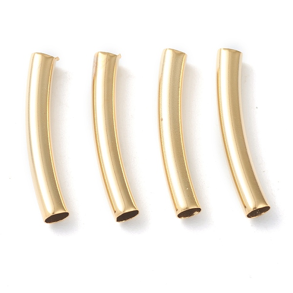 PandaHall Brass Tube Beads, Long-Lasting Plated, Curved Beads, Tube, Real 24K Gold Plated, 20x3mm, Hole: 2.5mm Brass Tube
PandaHall Brass Tube Beads, Long-Lasting Plated, Curved Beads, Tube, Real 24K Gold Plated, 20x3mm, Hole: 2.5mm Brass Tube