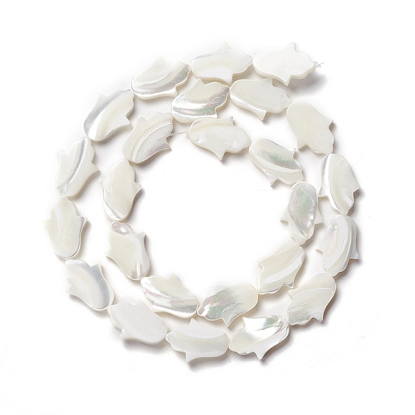 PandaHall Natural Trochid Shell/Trochus Shell Beads, Hand, Seashell Color, 16x11.5x2.5~3mm, Hole: 0.9mm, about 25pcs/strand, 15.75 inch...
PandaHall Natural Trochid Shell/Trochus Shell Beads, Hand, Seashell Color, 16x11.5x2.5~3mm, Hole: 0.9mm, about 25pcs/strand, 15.75 inch...