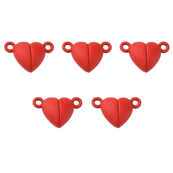 PandaHall Alloy Magnetic Clasps, Heart, Red, 15x9.5x6mm, Hole: 1.5mm Alloy Heart Red
PandaHall Alloy Magnetic Clasps, Heart, Red, 15x9.5x6mm, Hole: 1.5mm Alloy Heart Red