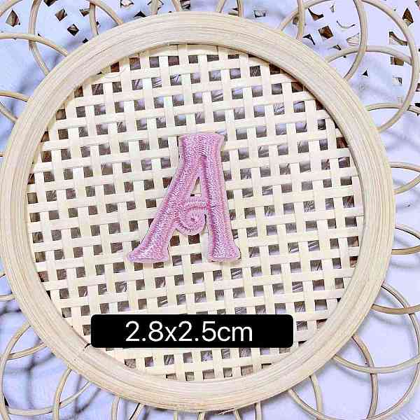PandaHall Computerized Embroidery Cloth Self Adhesive Patches, Stick on Patch, Costume Accessories, Letter, Pink, A:28x25mm Cloth Letter...
PandaHall Computerized Embroidery Cloth Self Adhesive Patches, Stick on Patch, Costume Accessories, Letter, Pink, A:28x25mm Cloth Letter...